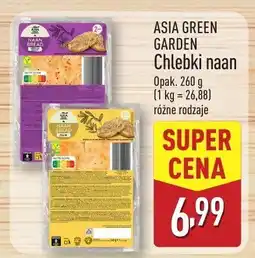 ALDI Chlebki naan Asia Green Garden oferta