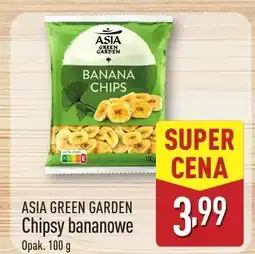 ALDI Chipsy bananowe Asia Green Garden oferta