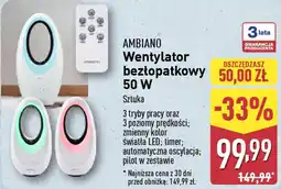 ALDI Wentylator bezłopatkowy 50 W oferta