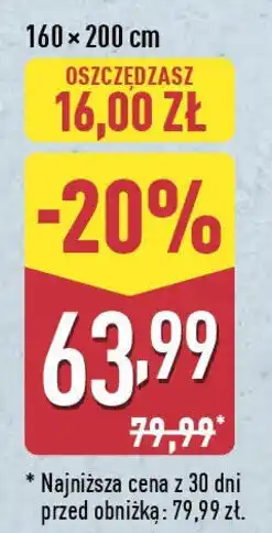ALDI Kołdra na 4 pory roku 160 x 200 cm oferta