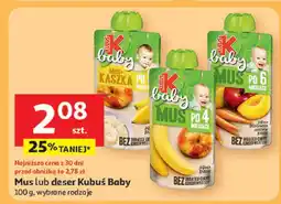Auchan Mus Kubuś Baby, wybrane rodzaje oferta