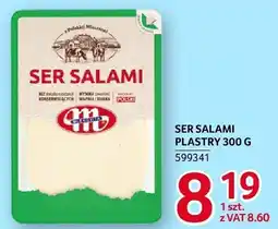 Selgros Ser salami plastry Mlekovita oferta