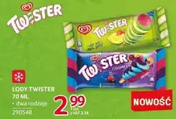 Selgros Lody Twister dwa rodzaje oferta