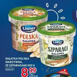 Selgros Sałatka polska warzywna ze szparagami Lisner oferta
