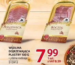Selgros Wędlina dojrzewająca plastry różne rodzaje ZMB Białystok oferta