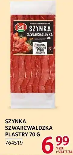 Selgros Szynka szwarcwaldzka Bell plastry oferta
