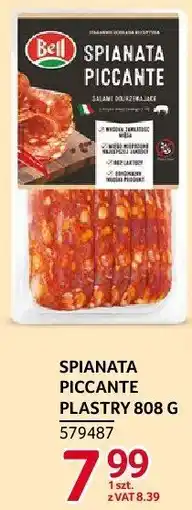 Selgros Spianata piccante Bell plastry oferta