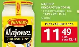 Selgros Majonez dekoracyjny Winiary oferta