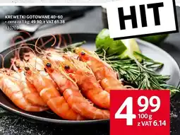 Selgros Krewetki gotowane 40-60 Selgros oferta