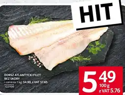 Selgros Dorsz atlantycki filet bez skóry Selgros oferta