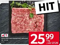 Selgros Mięso mielone wieprzowo-wołowe Selgros oferta