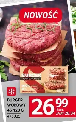 Selgros Burger wołowy Selgros oferta