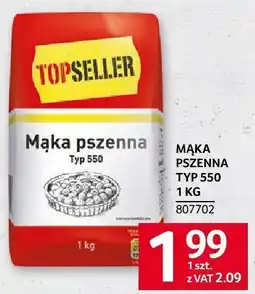 Selgros Mąka pszenna typ 550 Topseller oferta