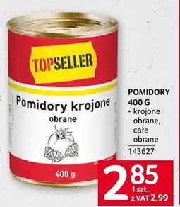 Selgros Pomidory krojone Topseller oferta