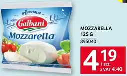 Selgros Ser mozzarella Galbani oferta