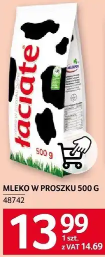 Selgros Mleko w proszku Łaciate oferta