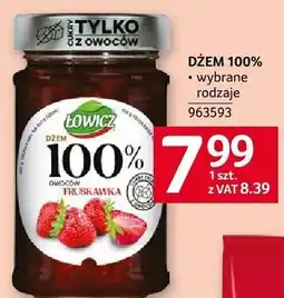 Selgros Dżem 100% Łowicz oferta