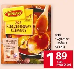 Selgros Sos pieczeniowy Winiary oferta