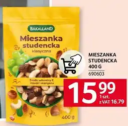 Selgros Mieszanka studencka Bakalland oferta