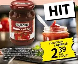 Selgros Koncentrat pomidorowy Rolnik oferta