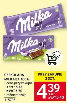 Selgros Czekolada Milka oferta