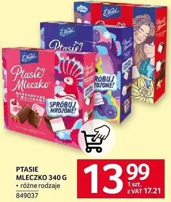 Selgros Ptasie mleczko E.Wedel oferta