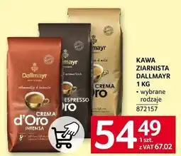 Selgros Kawa ziarnista Dallmayr oferta