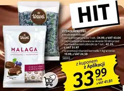 Selgros Czekoladki Wawel Malaga 1kg oferta