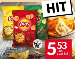 Selgros Chipsy Lay's 110-130g oferta