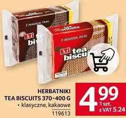 Selgros Ciastka Tea Biscuits 370-400g oferta