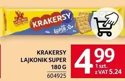 Selgros Krakersy Łajkonik Super 180g oferta