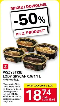Selgros Lody Grycan oferta