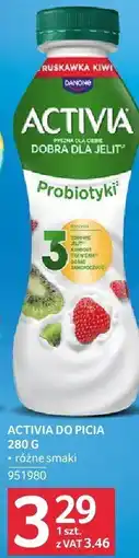 Selgros Jogurt Activia do picia różne smaki Danone oferta