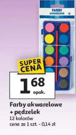 Auchan Farby akwarelowe oferta