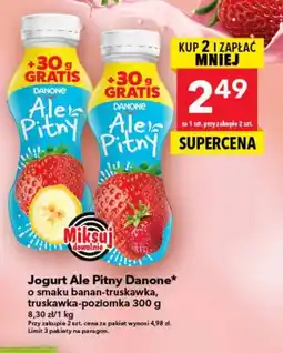 Lewiatan Jogurt pitny Danone oferta