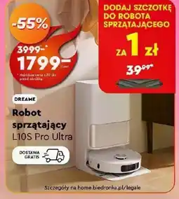 Biedronka Robot sprzątający Dreame oferta