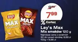 Cortez Lay's MAX Karbowane 120g oferta