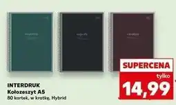 Kaufland Kołozeszyt a5/80 k kratka Interdruk oferta