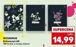 Kaufland Kołozeszyt a5/100 k. kratka Interdruk oferta