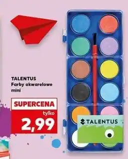 Kaufland Farby akwarelowe Talentus oferta