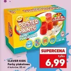 Kaufland Farby plakatowe Clever Kids oferta