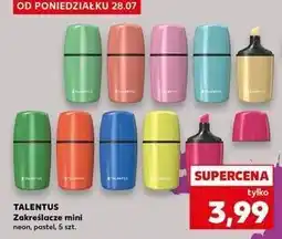 Kaufland Zakreslacze mini pastel Talentus oferta
