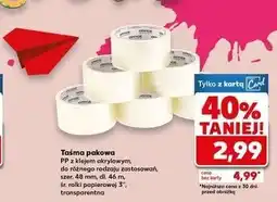 Kaufland Taśma pakowa transparentna Office Products oferta