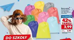 Kaufland Worek szkolny oferta