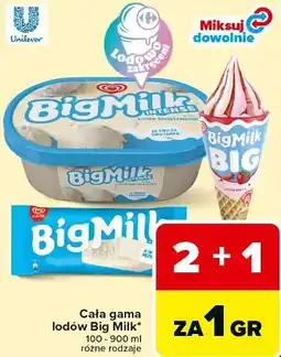Carrefour Lody BIG MILK oferta