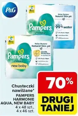 Carrefour Chusteczki nawilżane Pampers oferta