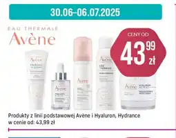 Apteka Cosmedica Produkty z linii podstawowej Avène i Hyaluron, Hydrance oferta