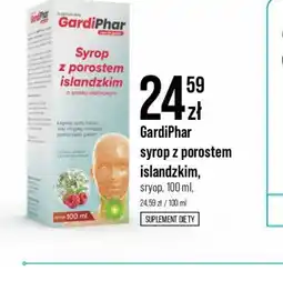 Apteka Cosmedica GardiPhar syrop z porostem islandzkim oferta