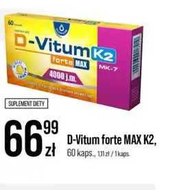 Apteka Cosmedica D-Vitum forte MAX K2 oferta