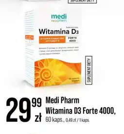 Apteka Cosmedica Witamina D3 Forte 4000 Medi Pharm oferta